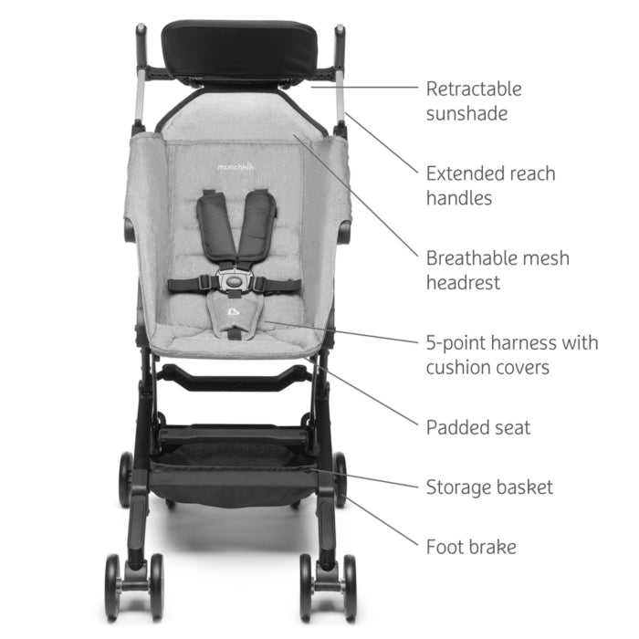 Munchkin - Sparrow™Ultra-compact stroller. Ready to fly.