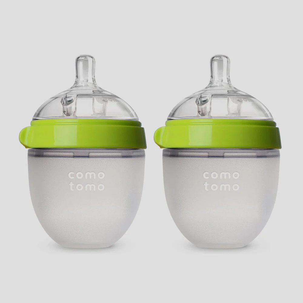 Comotomo Baby Bottle, Double Pack  5oz