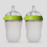 Comotomo Baby Bottle, Double Pack  8oz