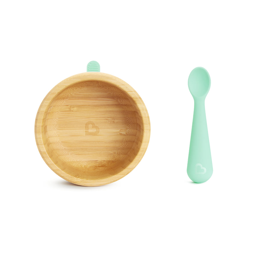 Munchkin - Bambou™ Bowl + Spoon Set