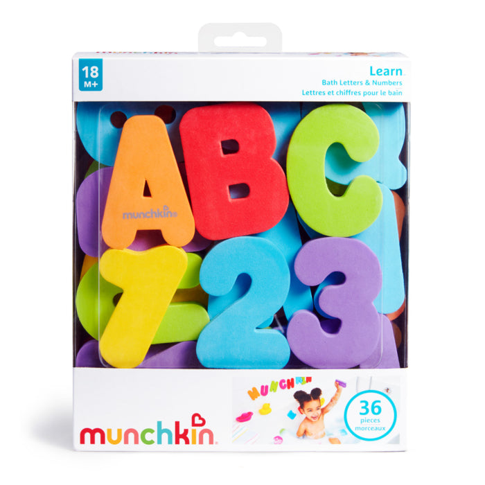 Munchkin - Learn™ Bath Letters & Numbers